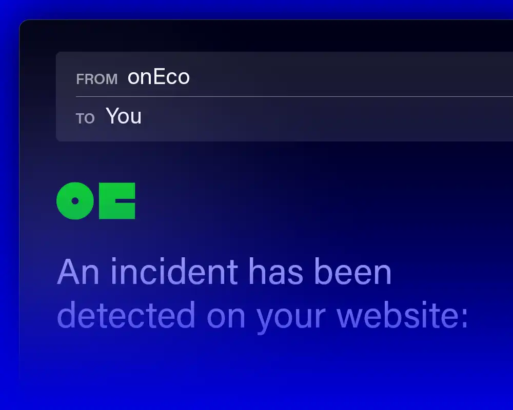+Analytics Pro Incident-Ansicht mit Statusmeldungen und betroffenen Websites.